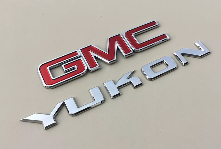 2007-2014 GMC Yukon Tailgate Emblem Set