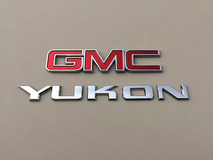 2007-2014 GMC Yukon Tailgate Emblem Set