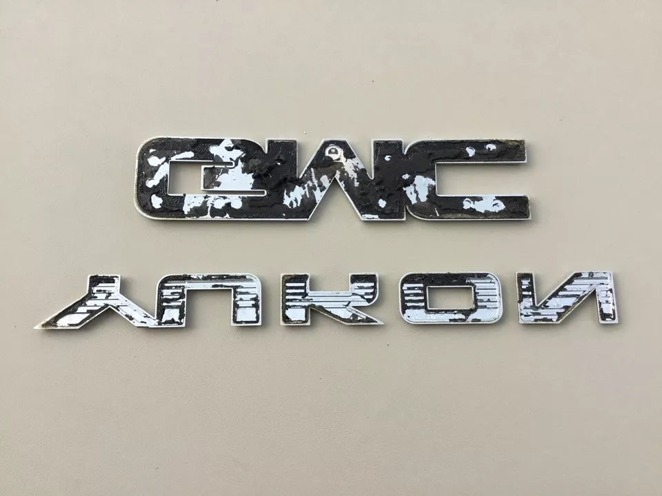 2007-2014 GMC Yukon Tailgate Emblem Set