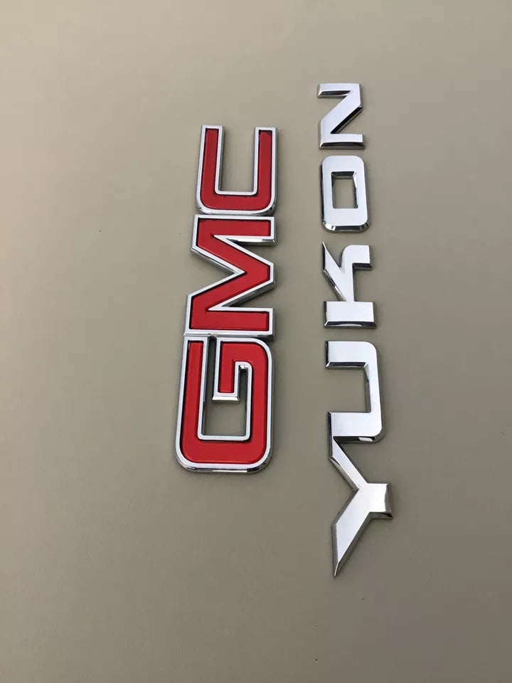 2007-2014 GMC Yukon Tailgate Emblem Set