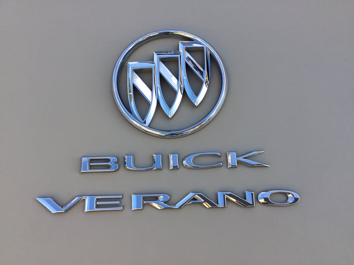 2012-2017 Buick Verano Trunk Emblem Set