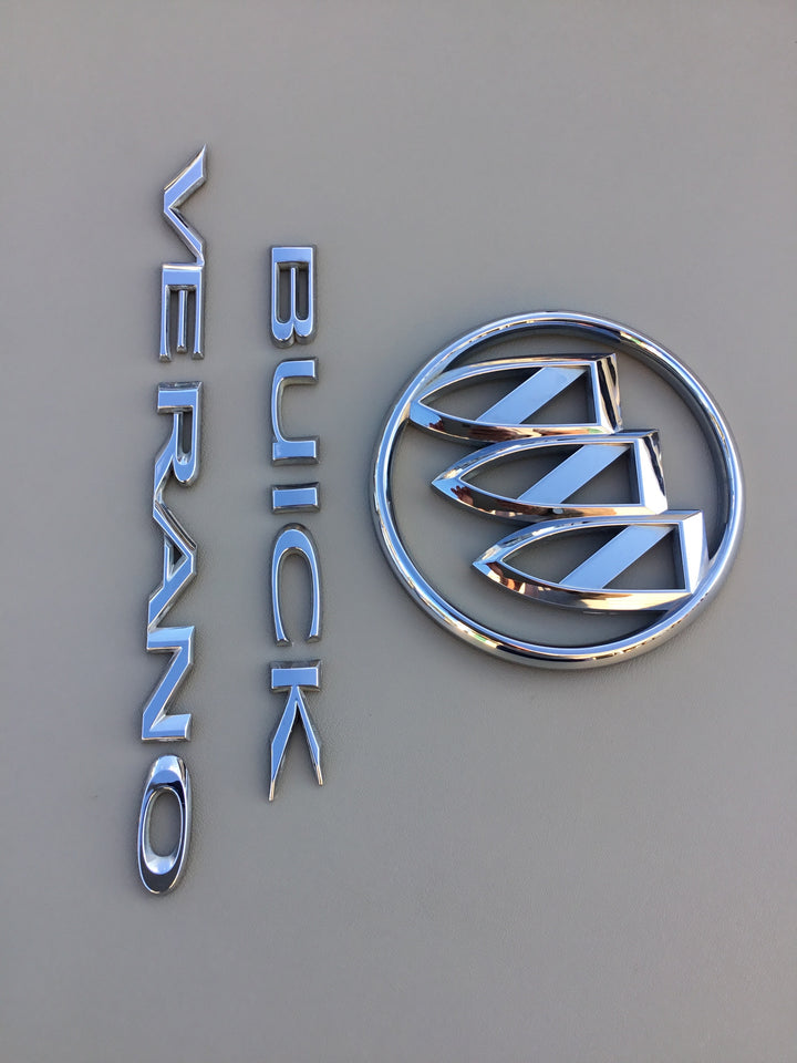 2012-2017 Buick Verano Trunk Emblem Set