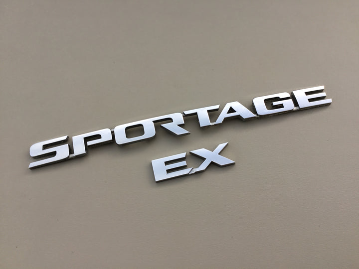 2005-2010 Kia Sportage EX Tailgate Emblem Set
