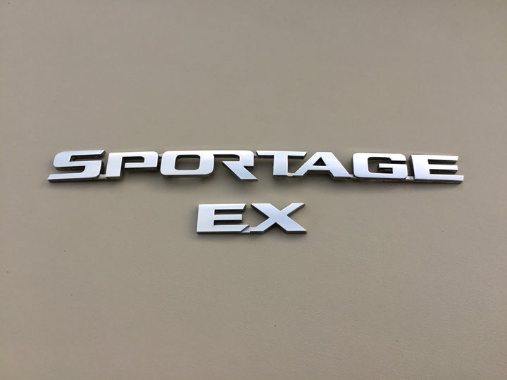 2005-2010 Kia Sportage EX Tailgate Emblem Set