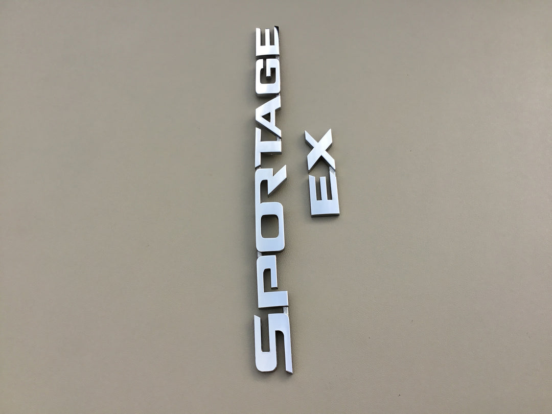 2005-2010 Kia Sportage EX Tailgate Emblem Set