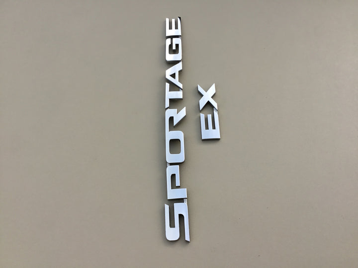 2005-2010 Kia Sportage EX Tailgate Emblem Set