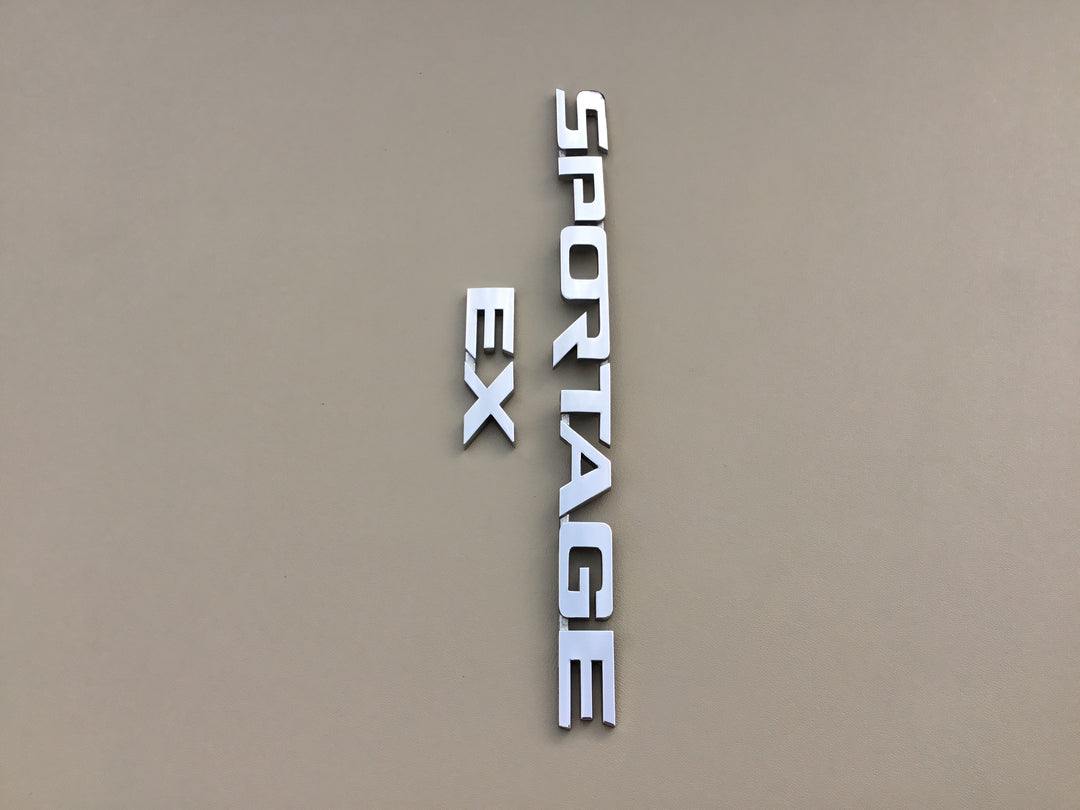 2005-2010 Kia Sportage EX Tailgate Emblem Set