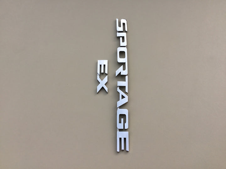 2005-2010 Kia Sportage EX Tailgate Emblem Set