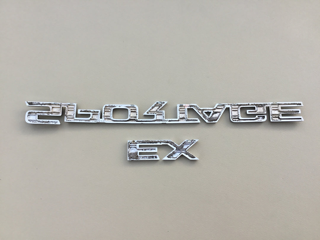 2005-2010 Kia Sportage EX Tailgate Emblem Set