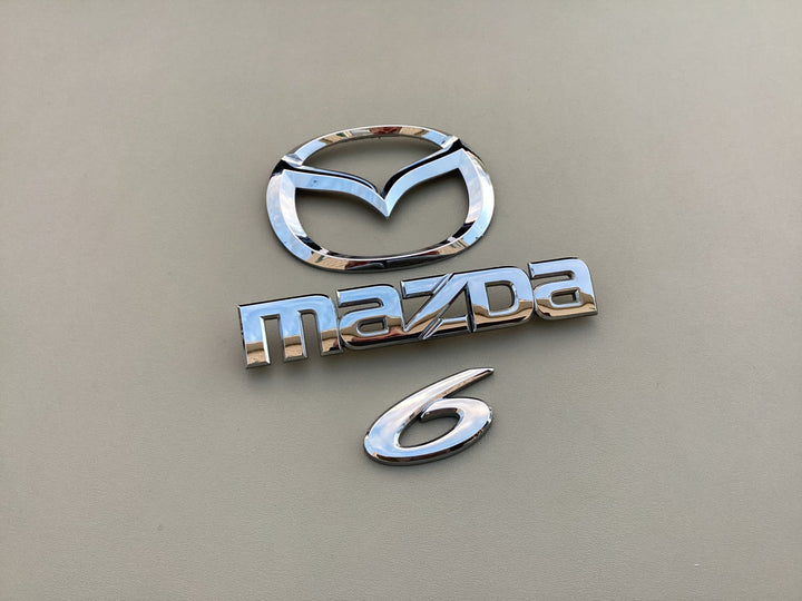 2009-2013 Mazda 6 Trunk Emblem Set