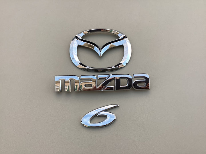 2009-2013 Mazda 6 Trunk Emblem Set