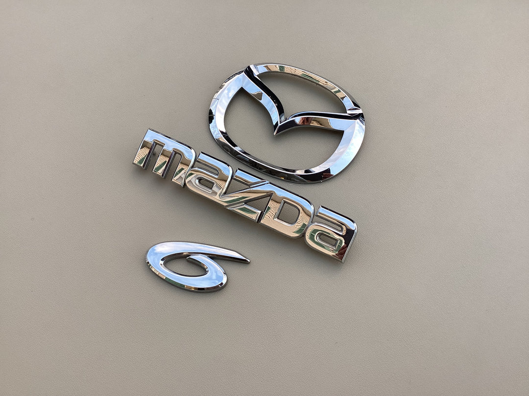 2009-2013 Mazda 6 Trunk Emblem Set