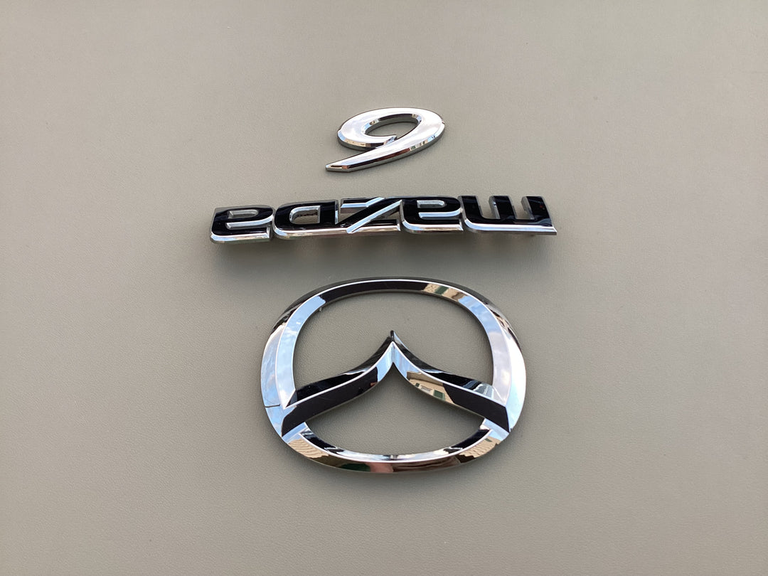 2009-2013 Mazda 6 Trunk Emblem Set