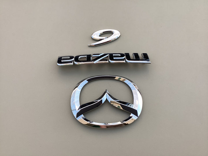 2009-2013 Mazda 6 Trunk Emblem Set