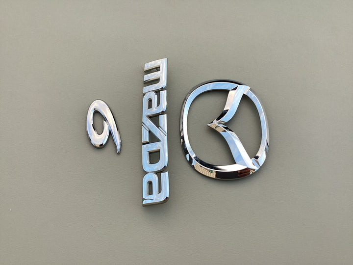 2009-2013 Mazda 6 Trunk Emblem Set