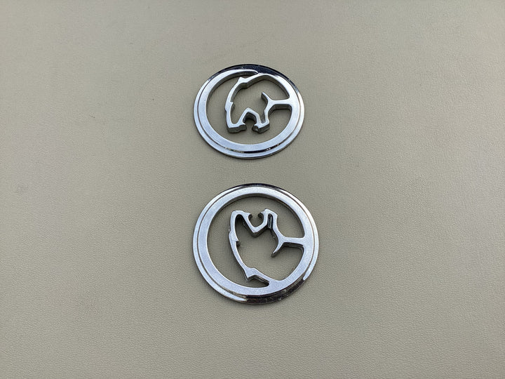 1989-1993 Mercury Cougar Sail Panel Emblem Set