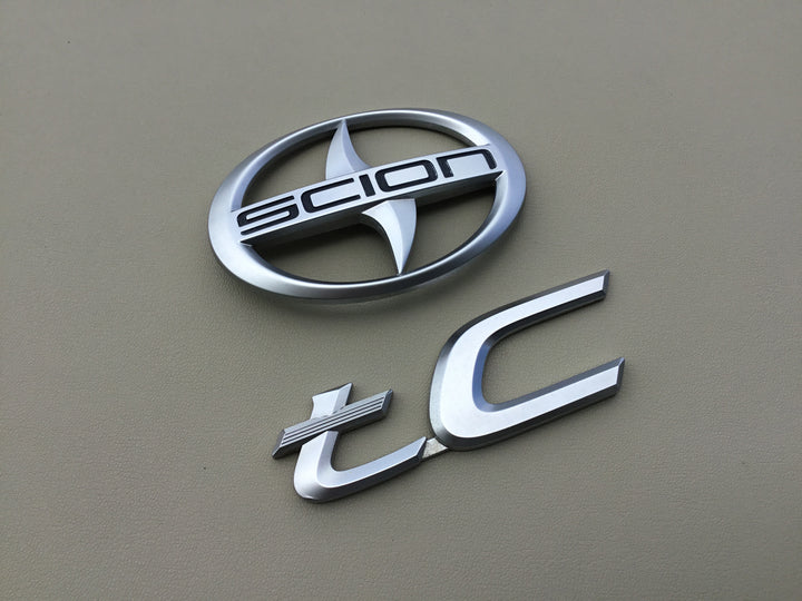 2005-2010 Scion TC Trunk Emblem Set