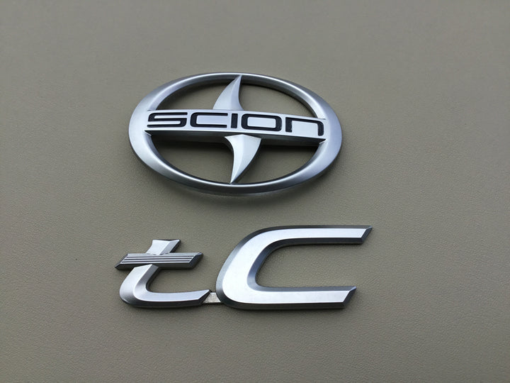 2005-2010 Scion TC Trunk Emblem Set