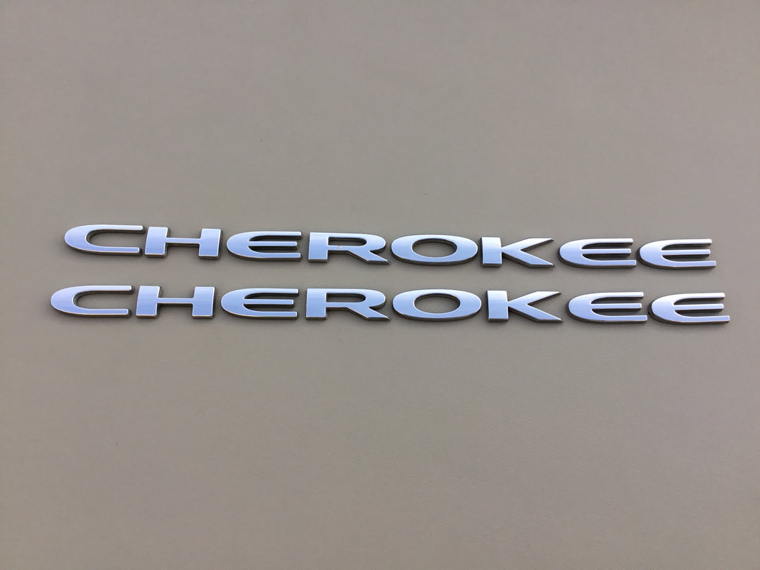 2014-2018 Jeep Cherokee Door Letter Emblem Set