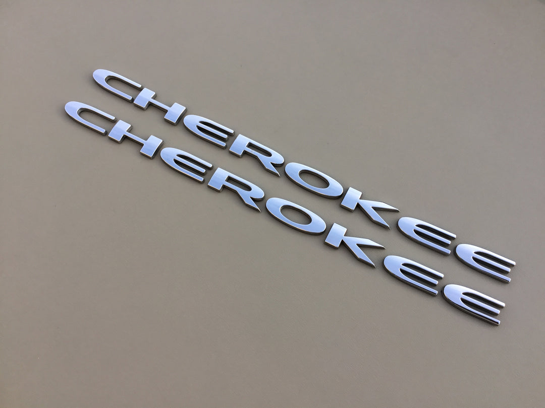2014-2018 Jeep Cherokee Door Letter Emblem Set