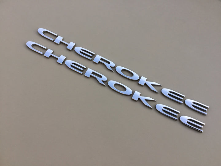 2014-2018 Jeep Cherokee Door Letter Emblem Set