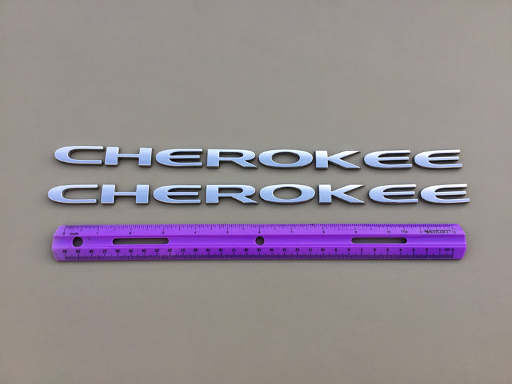 2014-2018 Jeep Cherokee Door Letter Emblem Set