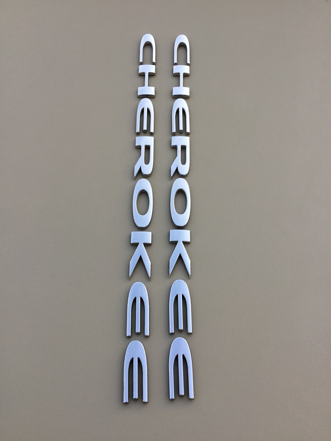 2014-2018 Jeep Cherokee Door Letter Emblem Set