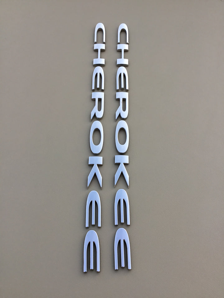 2014-2018 Jeep Cherokee Door Letter Emblem Set