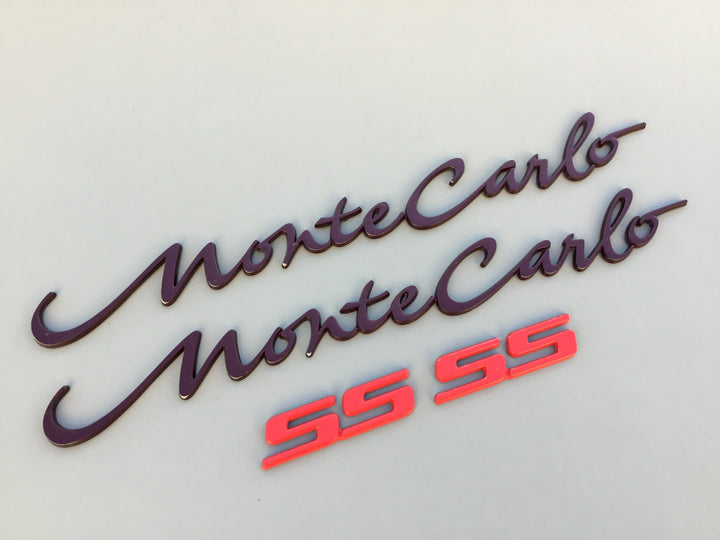 2000-2005 Monte Carlo SS Side Emblem Set