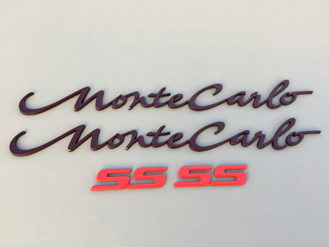 2000-2005 Monte Carlo SS Side Emblem Set