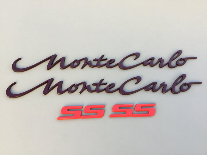 2000-2005 Monte Carlo SS Side Emblem Set