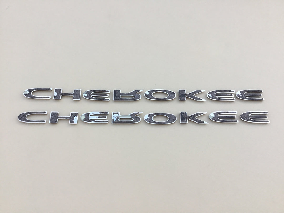 2014-2018 Jeep Cherokee Door Letter Emblem Set