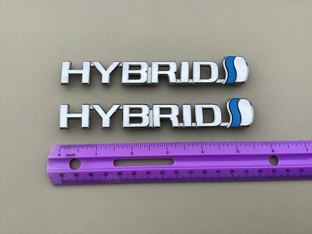 2012-2017 Toyota Prius C Hybrid Fender Emblem Set