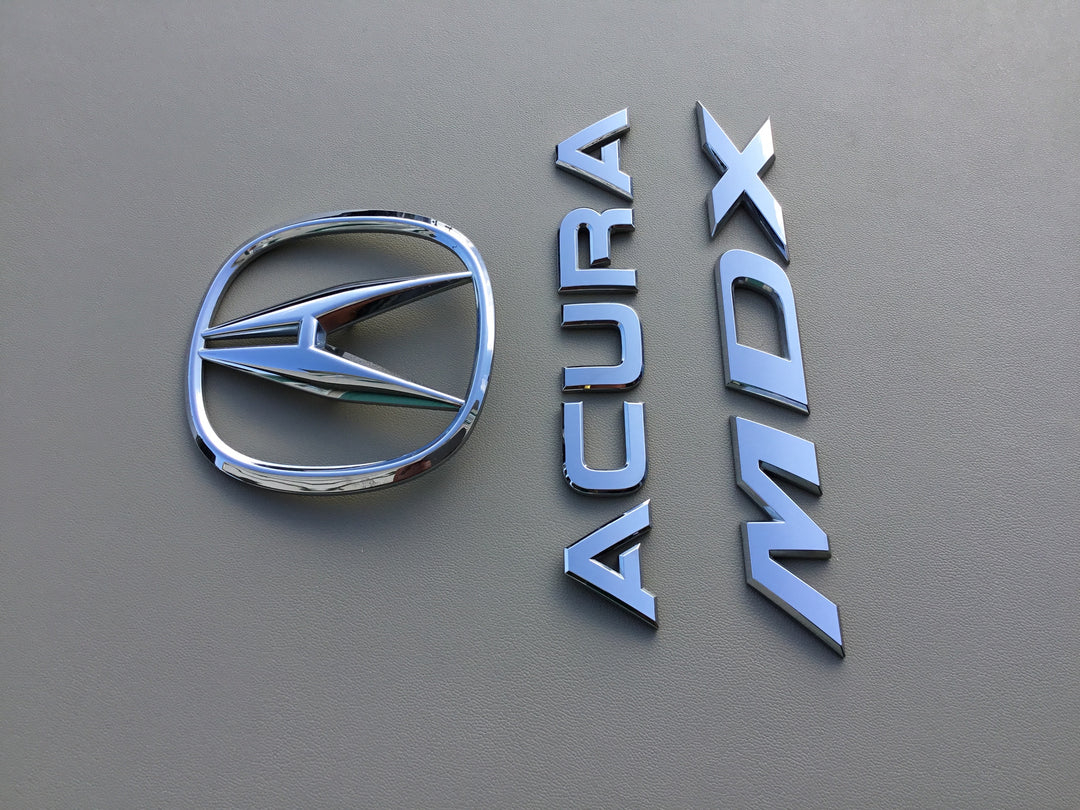 2007-2013 Acura MDX Tailgate Emblem Set