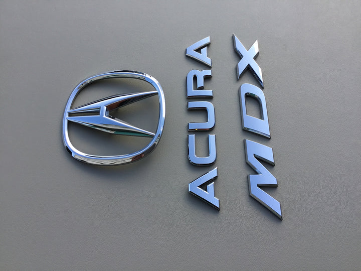 2007-2013 Acura MDX Tailgate Emblem Set