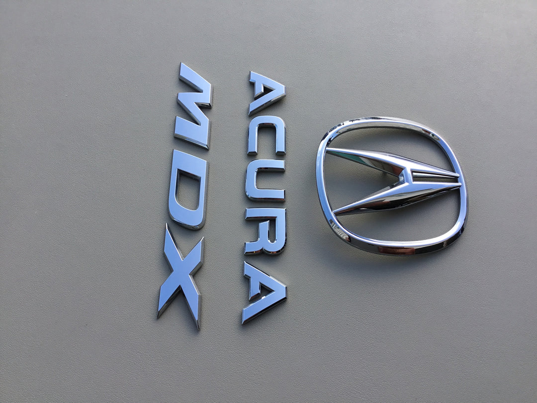 2007-2013 Acura MDX Tailgate Emblem Set