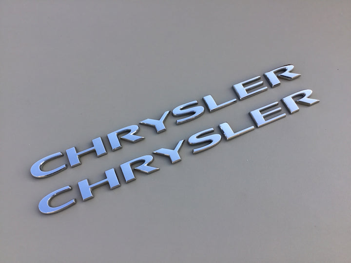 2007-2009 Chrysler Aspen Door Letter Emblem Set