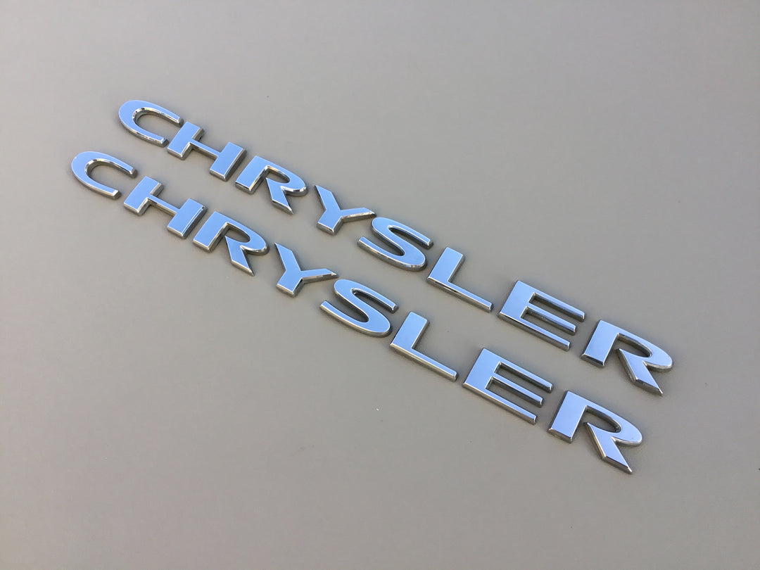 2007-2009 Chrysler Aspen Door Letter Emblem Set