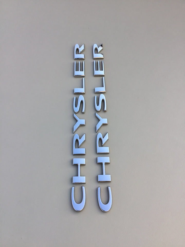 2007-2009 Chrysler Aspen Door Letter Emblem Set