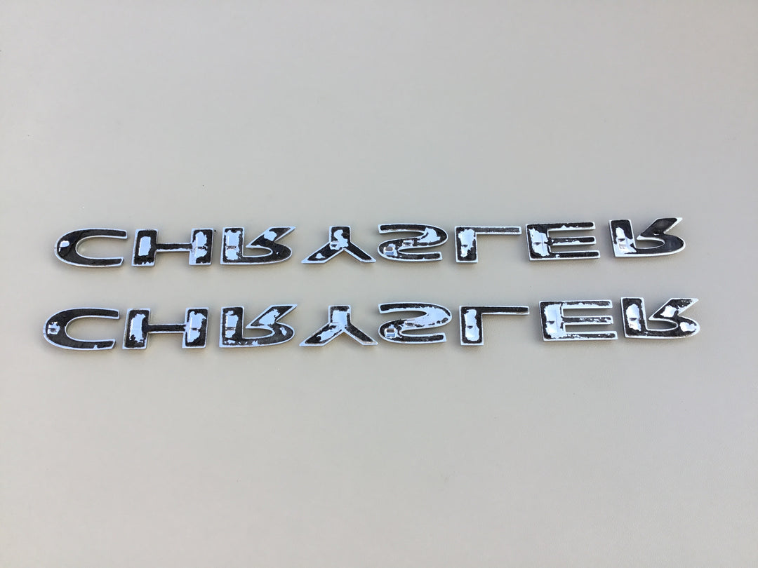 2007-2009 Chrysler Aspen Door Letter Emblem Set