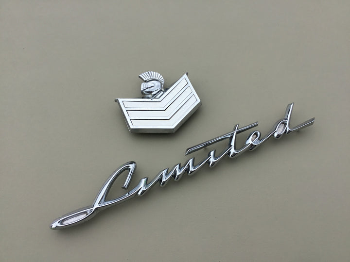 1958 Buick Limited Side Door Quarter Panel Emblem