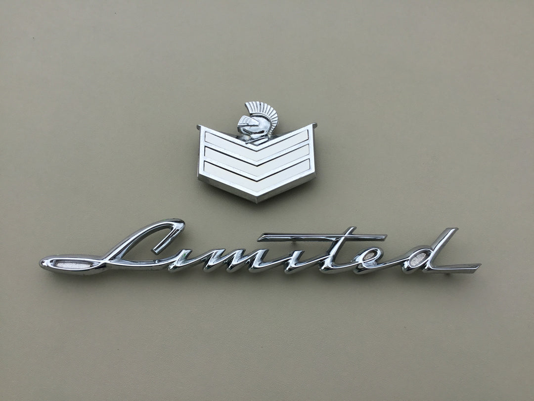 1958 Buick Limited Side Door Quarter Panel Emblem