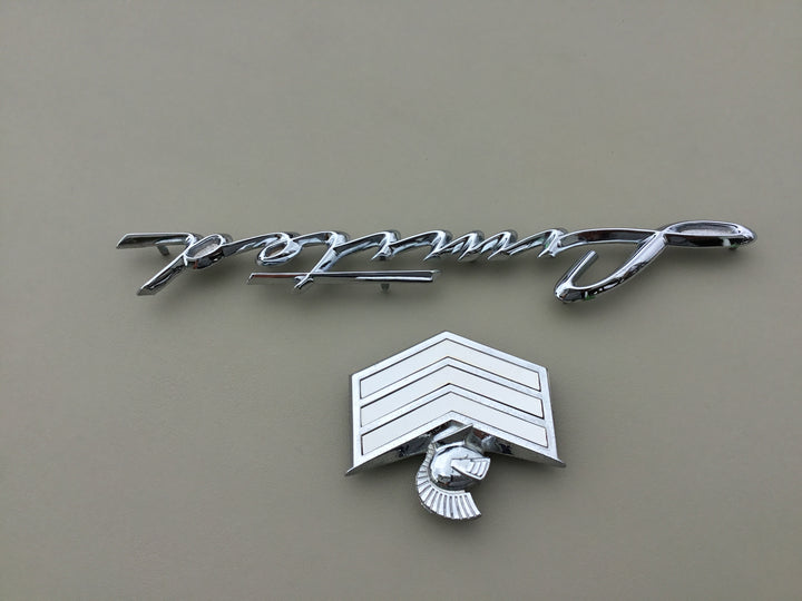 1958 Buick Limited Side Door Quarter Panel Emblem