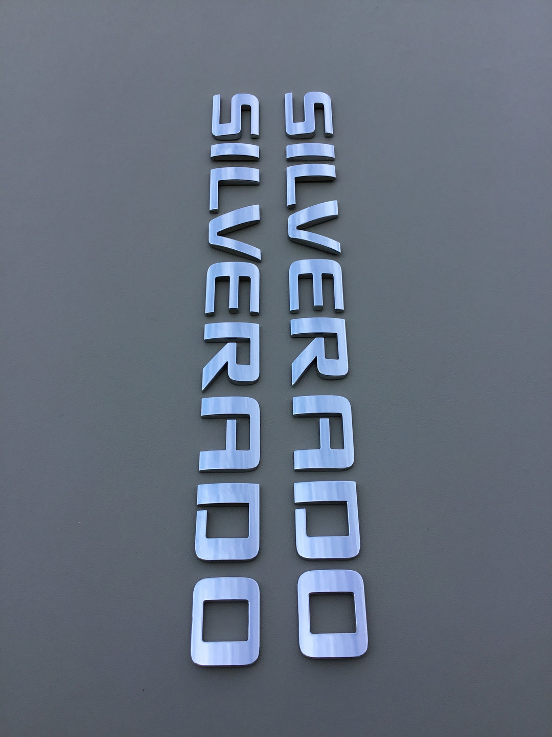 2007-2019 Chevrolet Silverado Door Letter Emblem Set