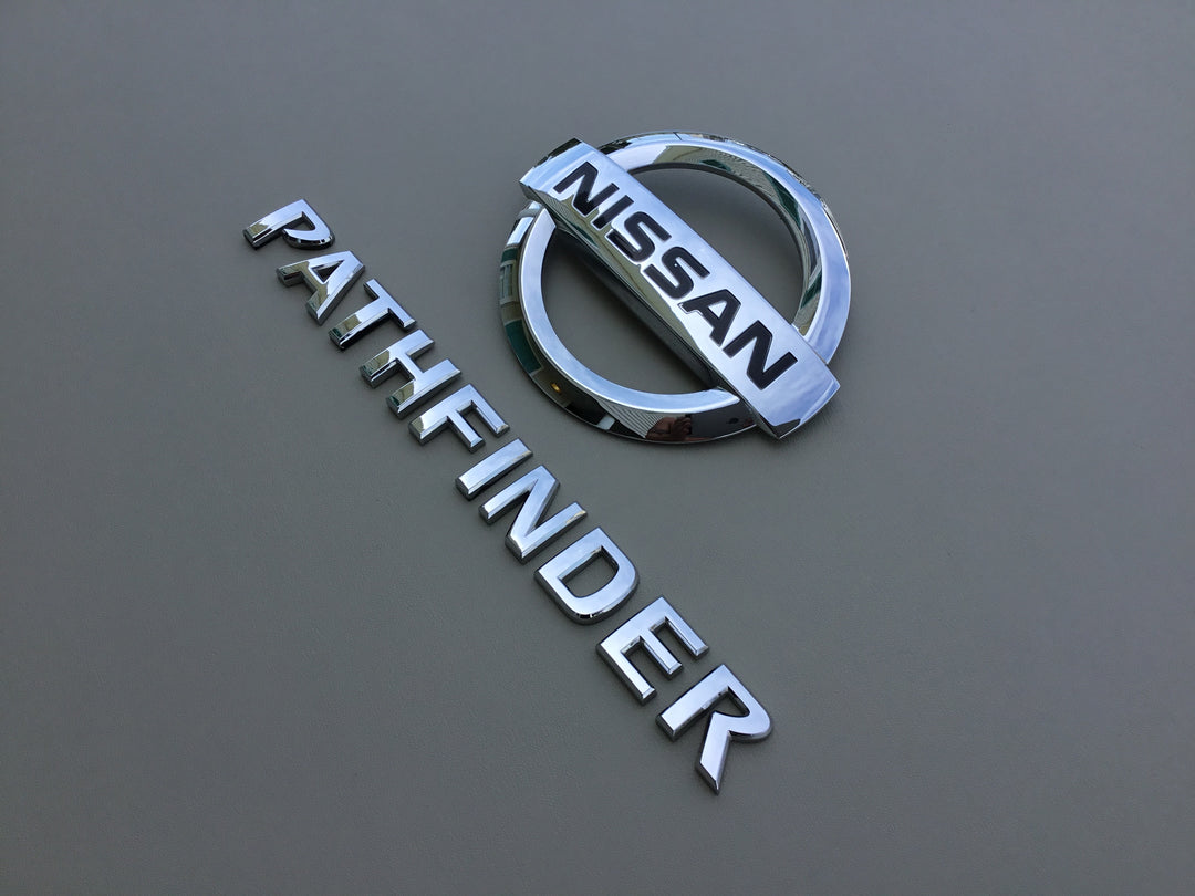 2005-2012 Nissan Pathfinder Tailgate Emblem Set