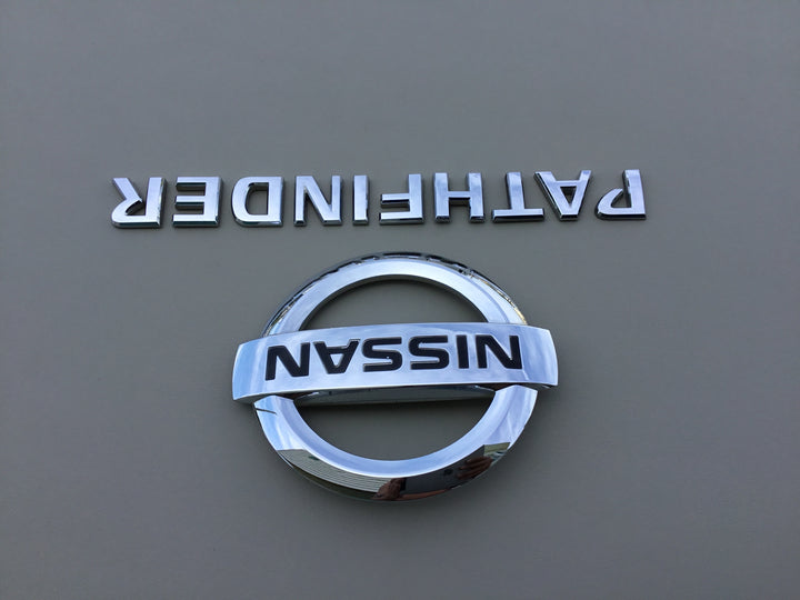 2005-2012 Nissan Pathfinder Tailgate Emblem Set