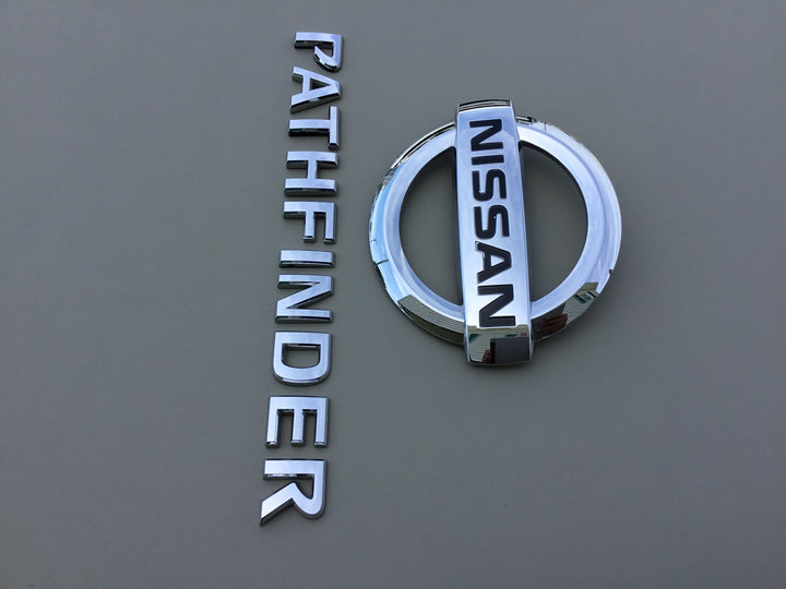 2005-2012 Nissan Pathfinder Tailgate Emblem Set