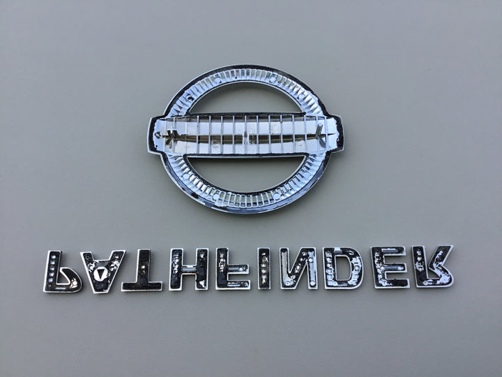 2005-2012 Nissan Pathfinder Tailgate Emblem Set