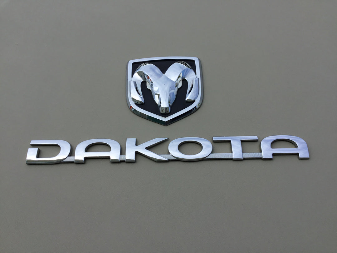 2005-2011 Dodge Dakota Tailgate Emblem Set