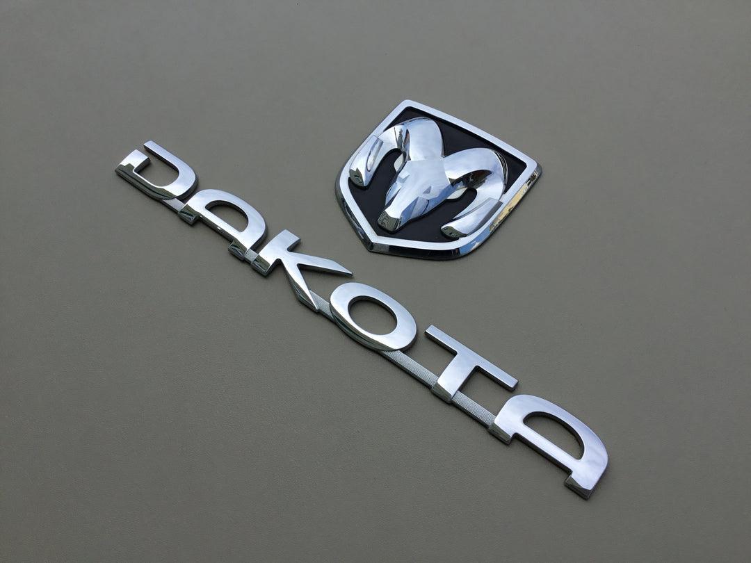 2005-2011 Dodge Dakota Tailgate Emblem Set